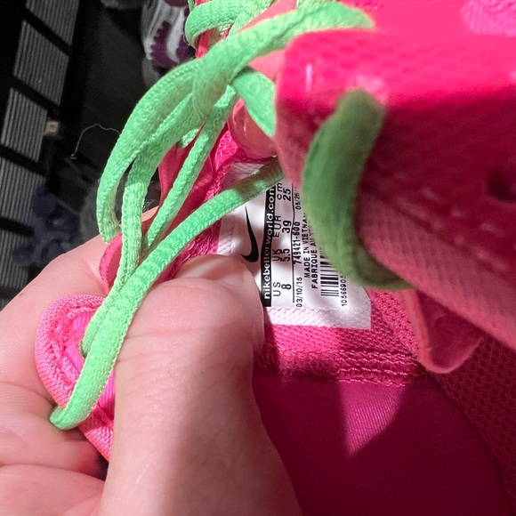 Nike Free Cross Compete Women's Pink Black Trainers Shoes Size 8 (749421-600) - Picture 6 of 6